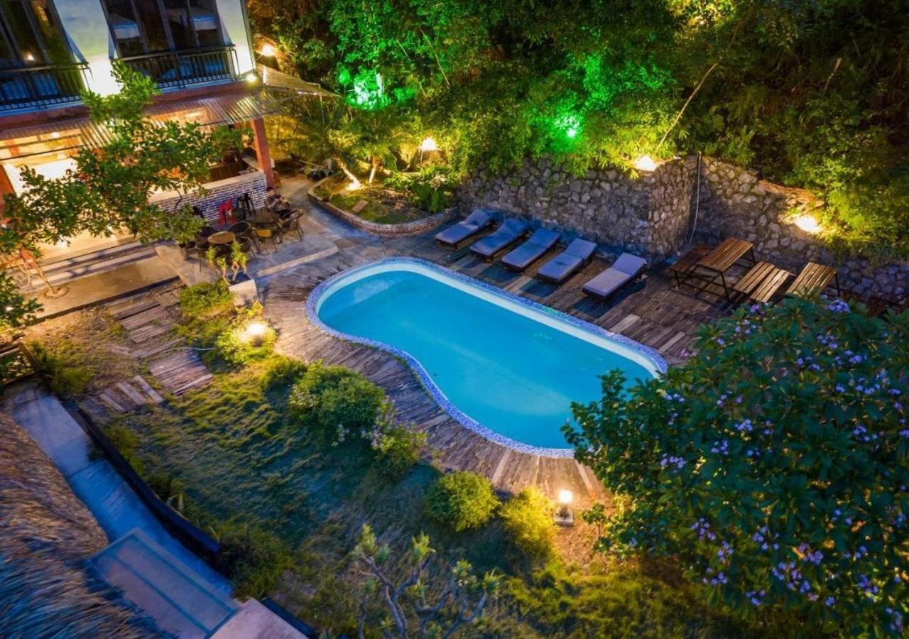 Catba Backpackers Hostel & Pool Bar Chan Chau Exterior foto